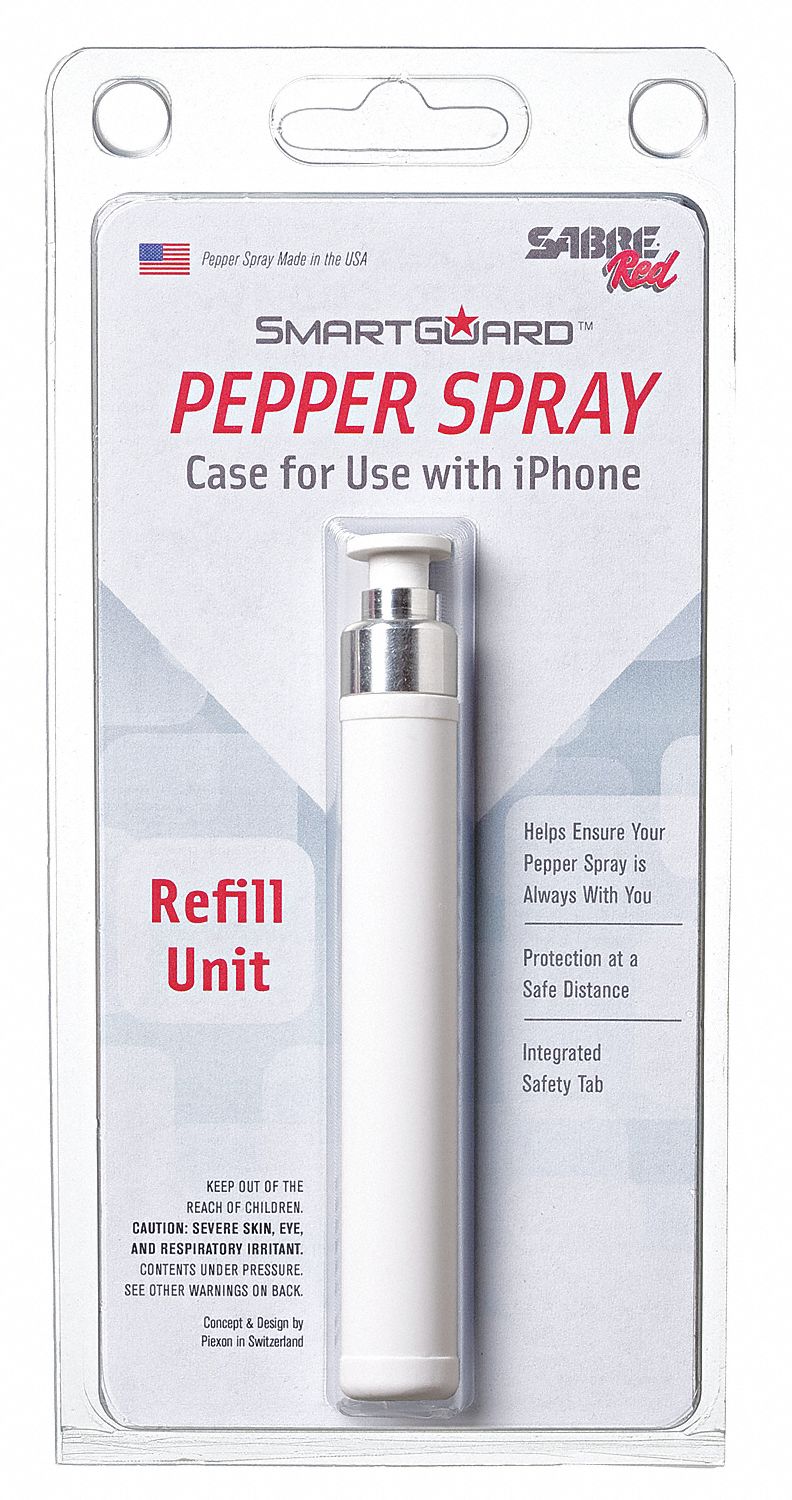 iPhone Case Pepper Spray Refill, White