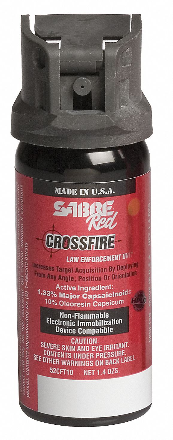Pepper Spray, Crossfire Stream, 10 Shot
