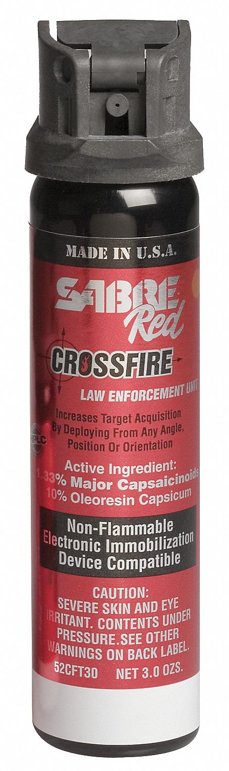Pepper Spray, Crossfire Stream, 16 Shot