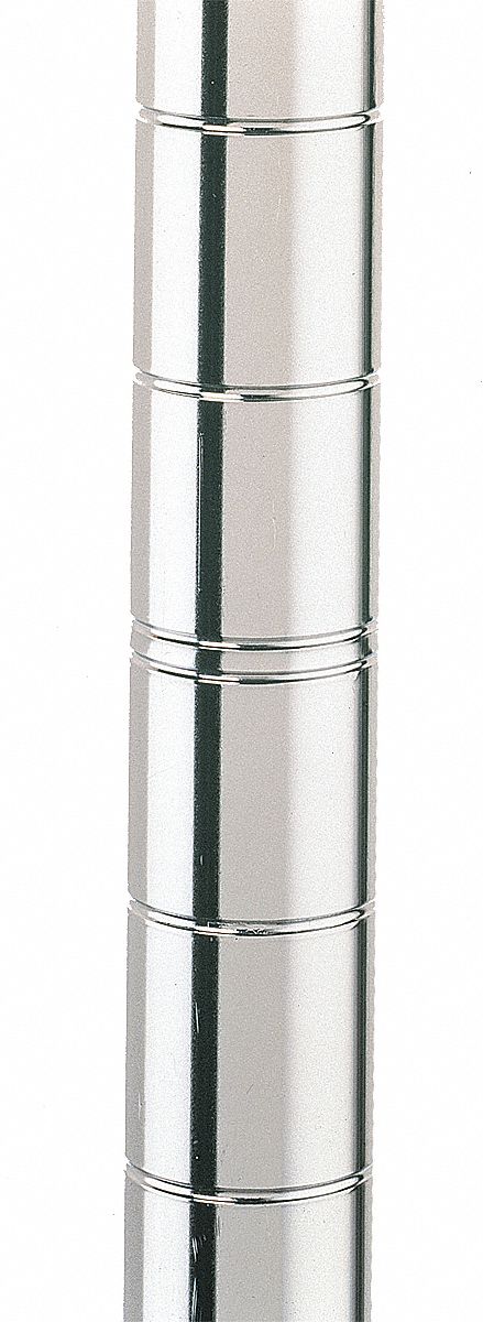 Wire Shelf Post, Steel, 33 In. H
