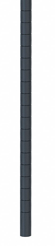 Wire Shelf Post, Steel, 86 In. H