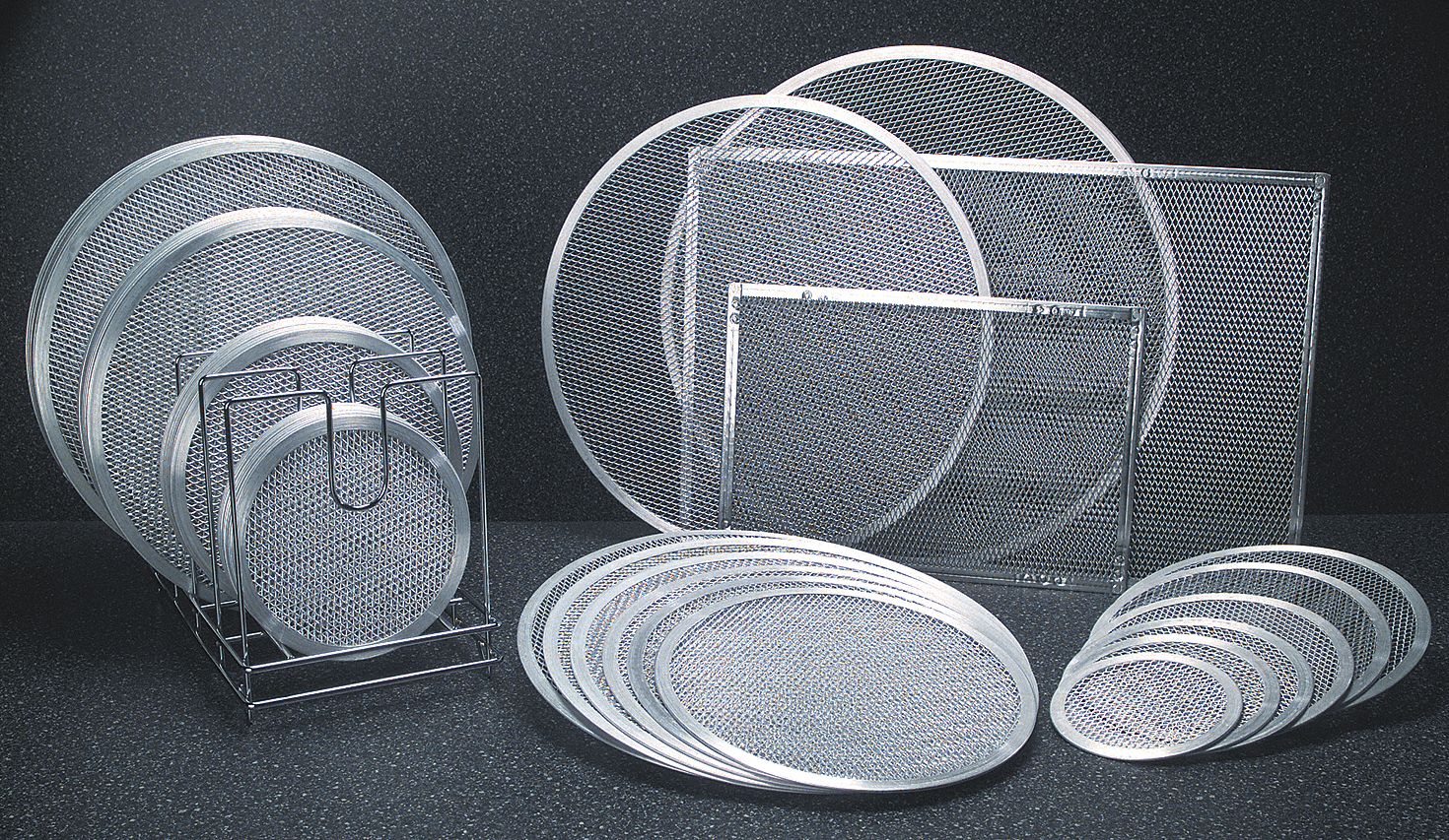 Pizza Screen, Aluminum, 16 In.