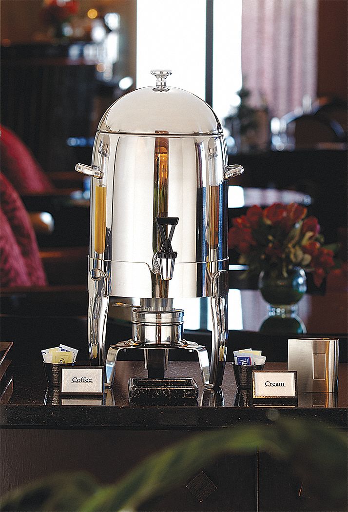 Coffee Urn, Silver/Gold, 11 qt.