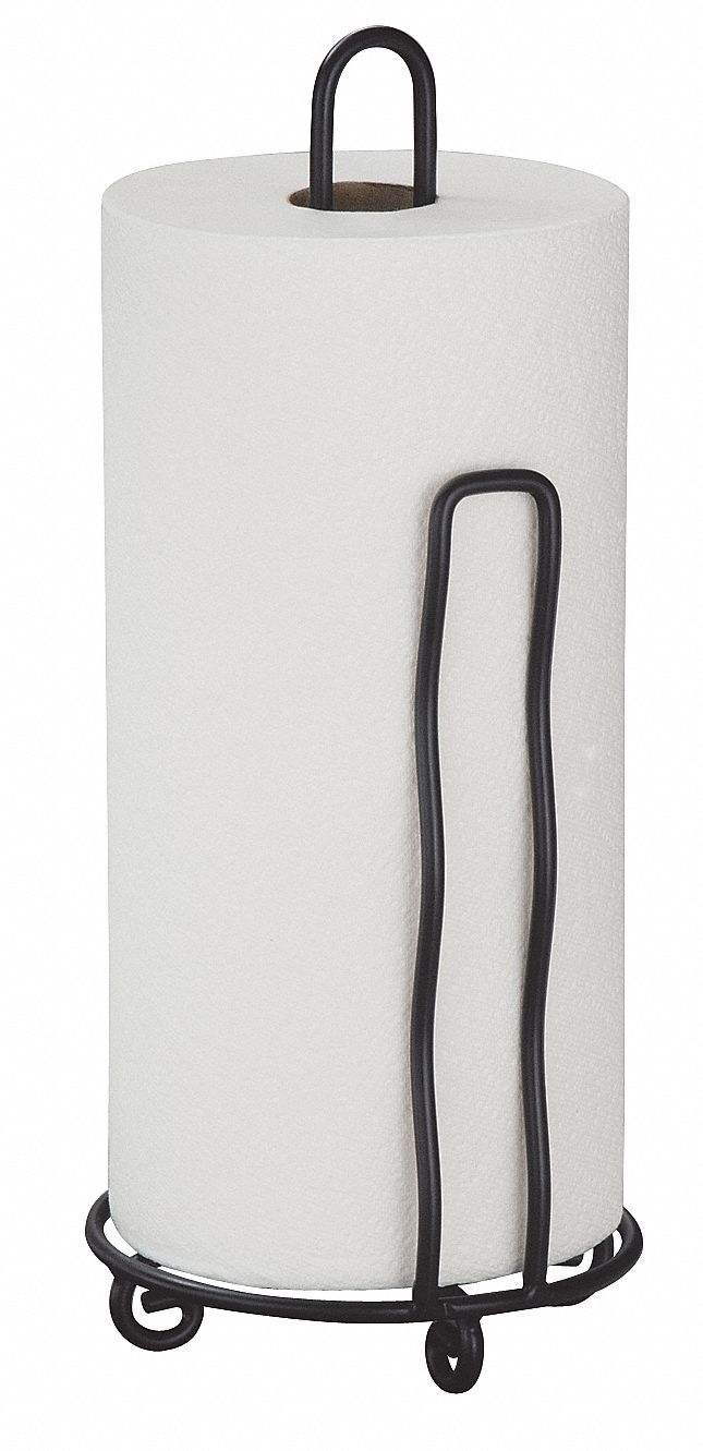 Paper Towel Holder, Black