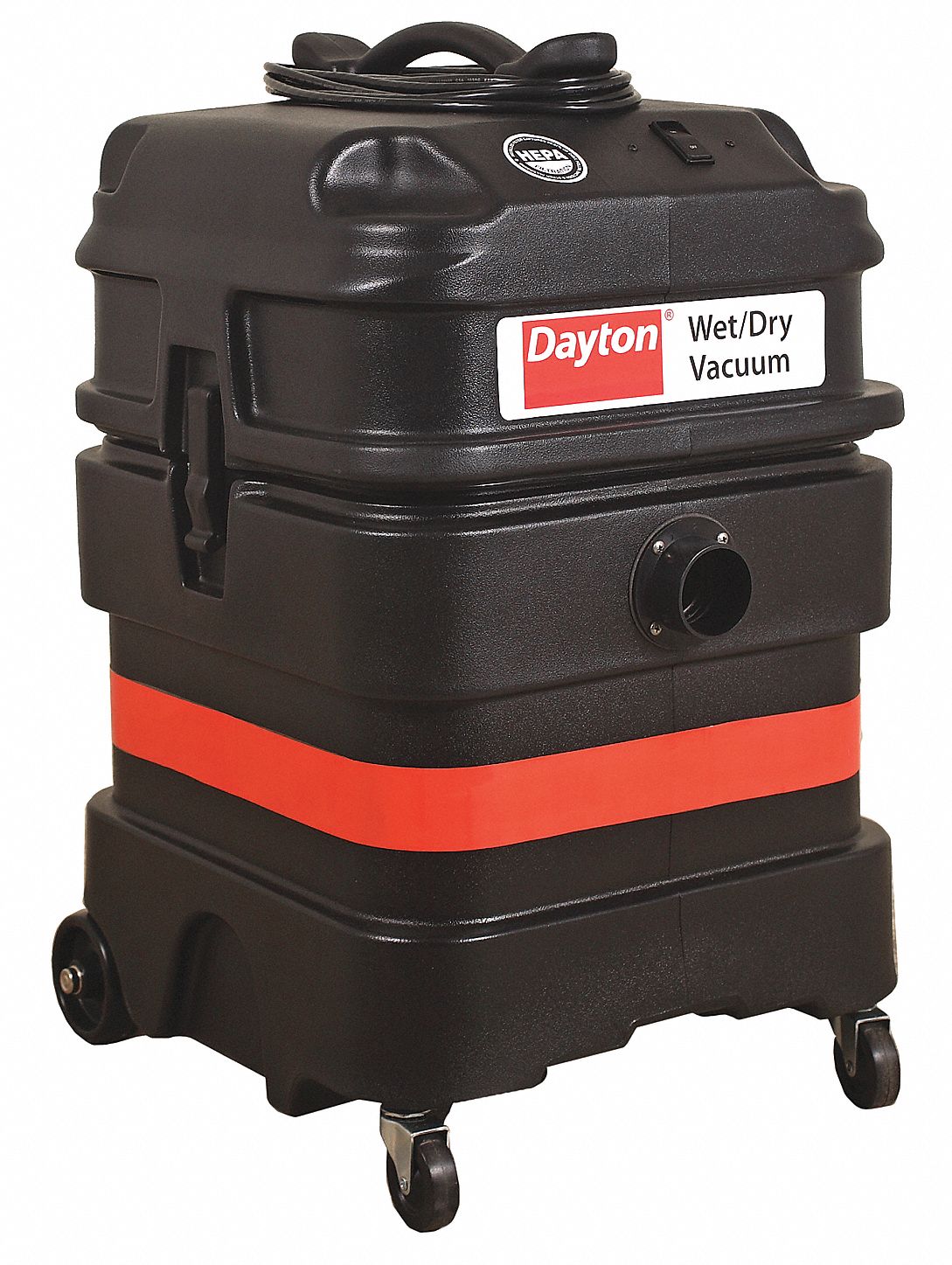 Vacuum, Wet/Dry, 18 Gal, HEPA
