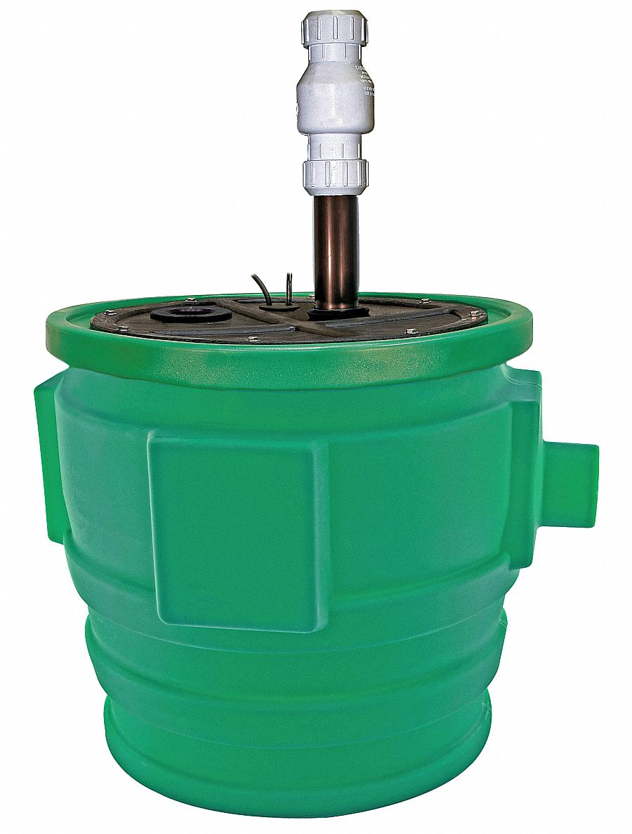 Sewage Package, w/pump, 4/10 HP