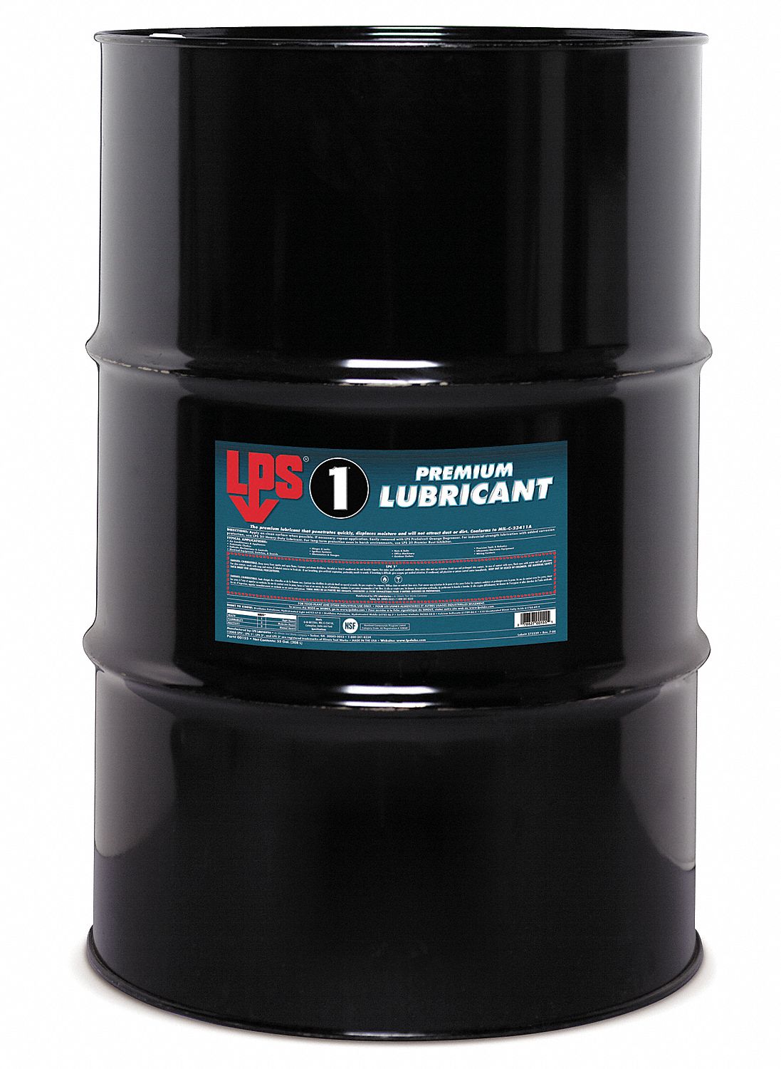 LPS 1 Greaseless Lubricant, 55gal