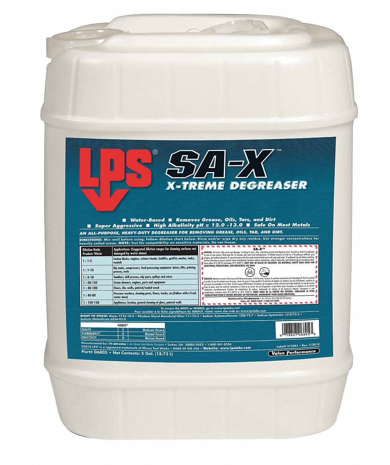 Degreaser, Size 5 gal., Cherry
