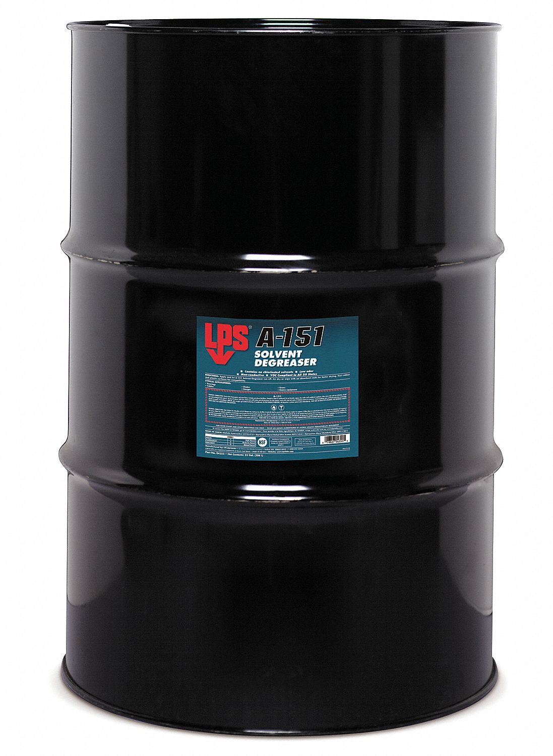Degreaser, Size 55 gal., Characteristic