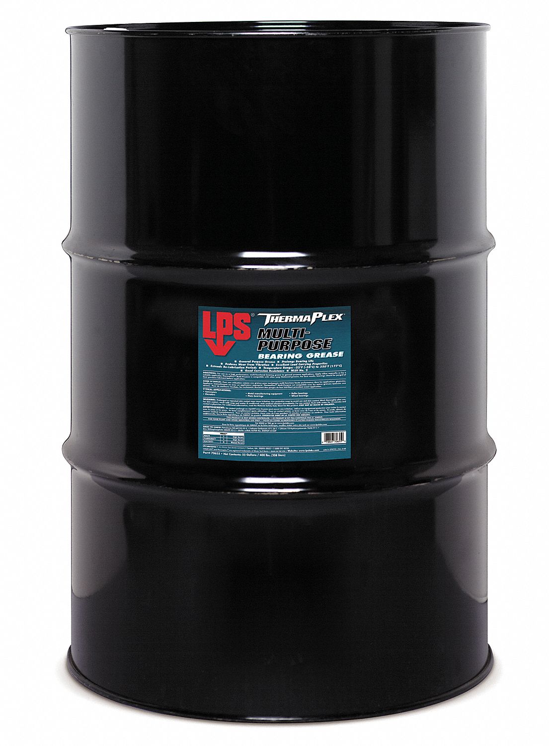 Bearing Grease, 55 gal., Blue