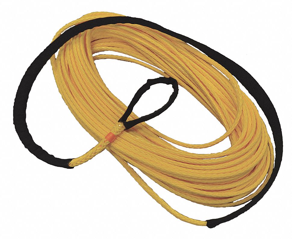 Winch Line, Synthetic, 3/8 In. x 100 ft.