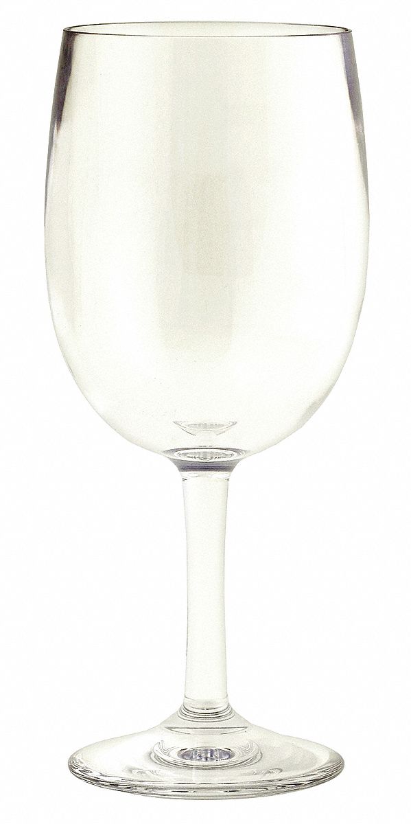 Wine Glass, Clear, 13 oz., PK 12