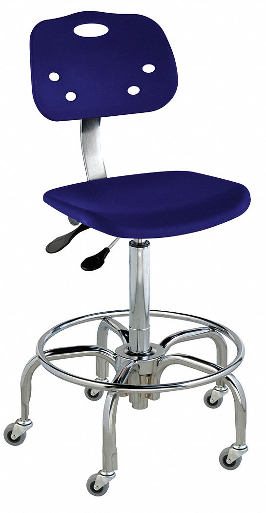 Chair, Class 1000 Clean, PP, Navy