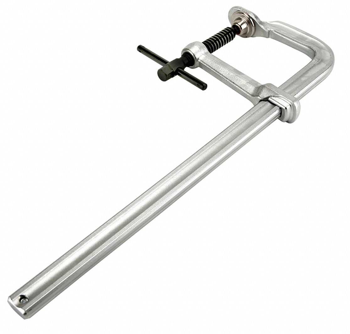 L Clamp, Spark-Duty, 10 In, 4-3/4 In D