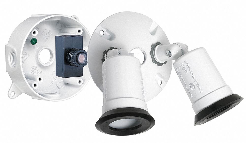 Photocell Floodlight Lampholder Kit, 150W