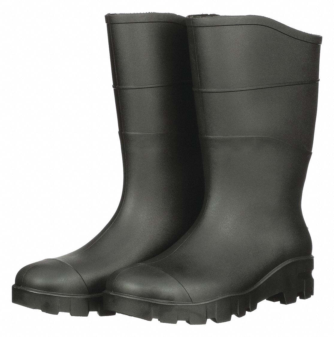 Black Steel Toe Unisex Boot, PR