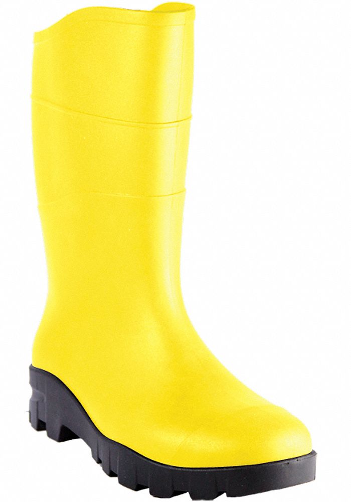 Yellow Steel Toe Unisex Boot, PR