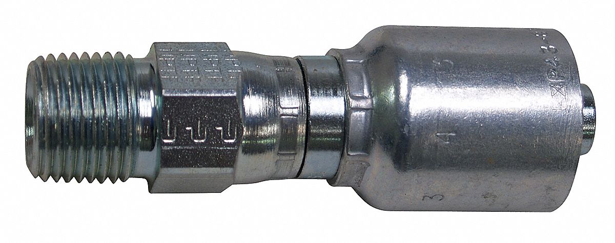 Fitting, Male NPT Swivel, Straight, 3/8