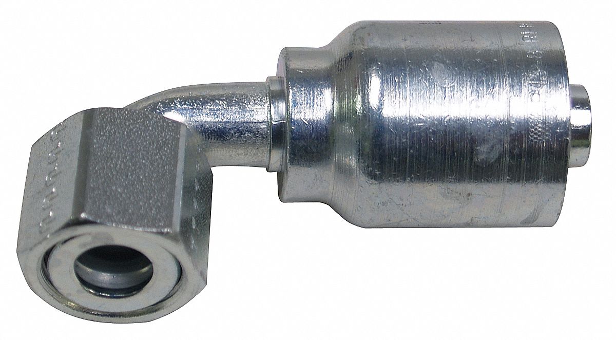 Hose Fitting, Female ORS, Elbow, Hose 1/2
