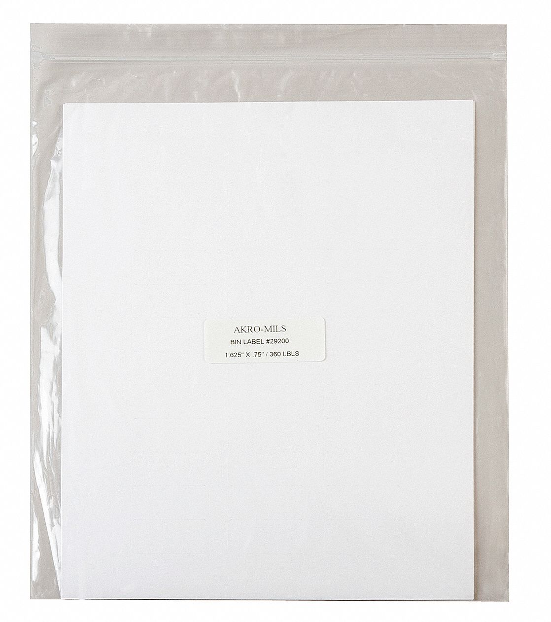 Adhesive Label, 1-5/8 x 3/4 In., PK 360