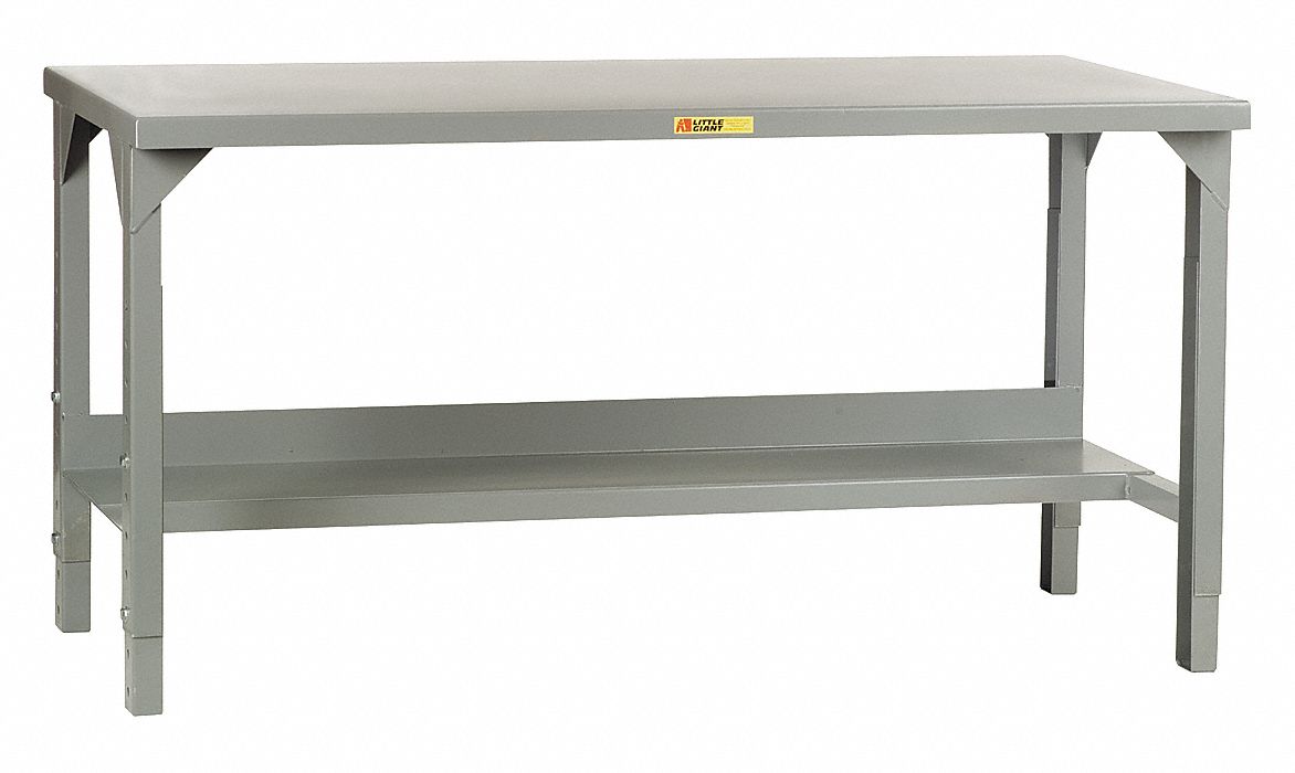 Workbench, Lower Shelf, 27-41Hx48Wx24D