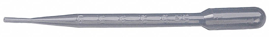 Light Bulb Transfer Pipet, 7mL, PK 500