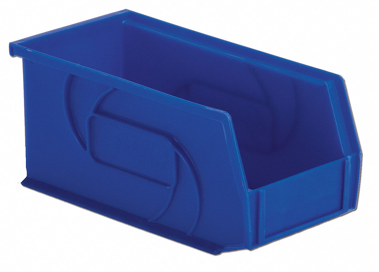 Part Bin, 5Hx5-1/2Wx10-7/8D, Blue