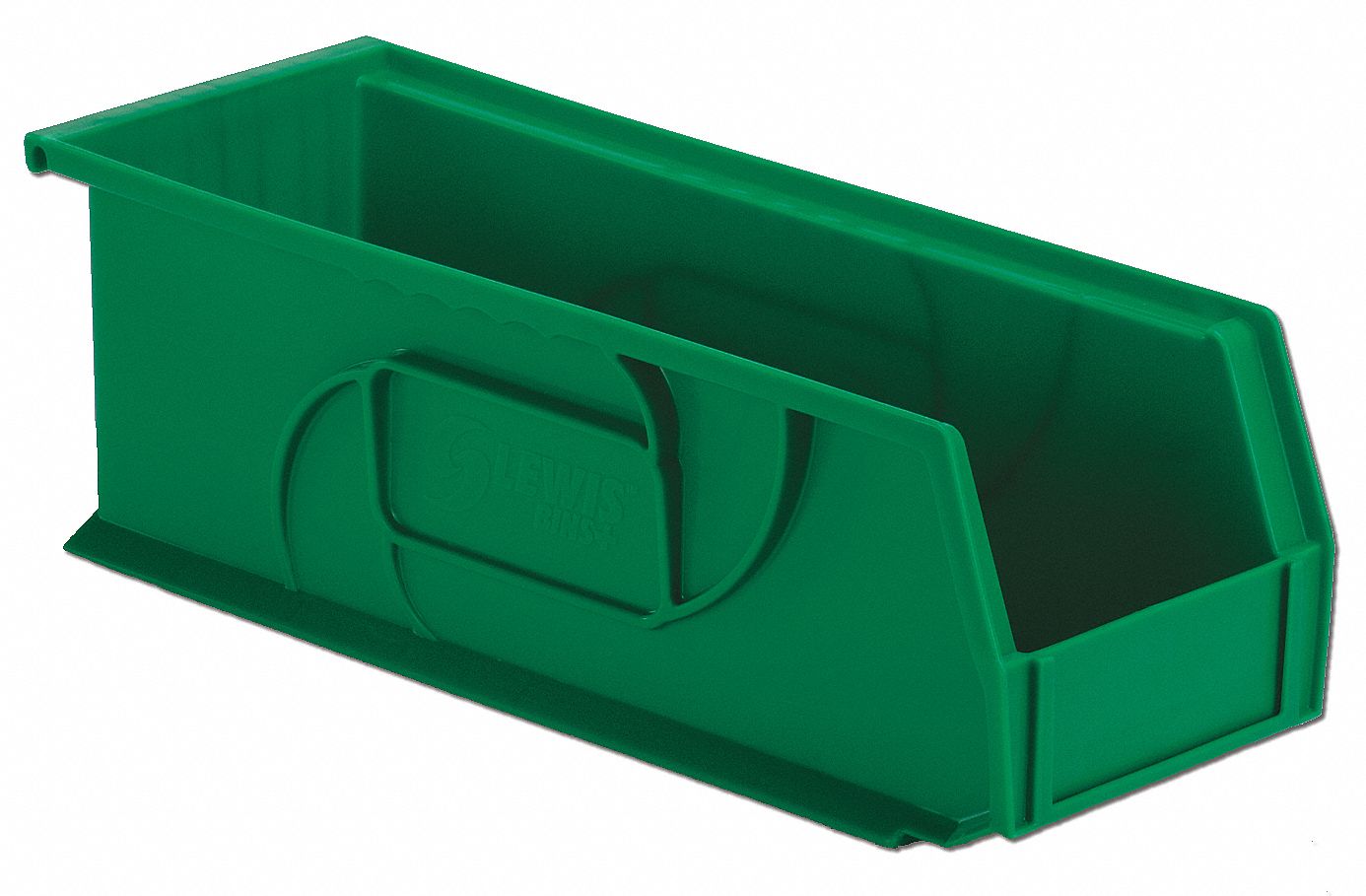 Part Bin, 5Hx5-1/2Wx14-3/4D, Green