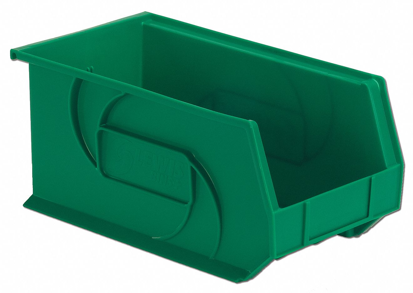 Part Bin, 7Hx8-1/4Wx14-3/4D, Green