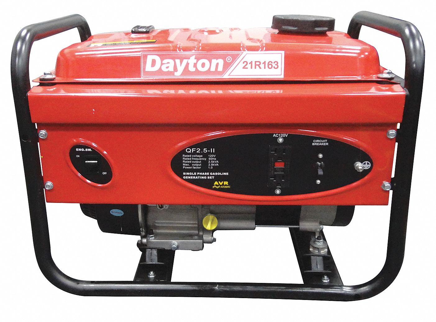 Portable Generator, 2500 Rated Watts