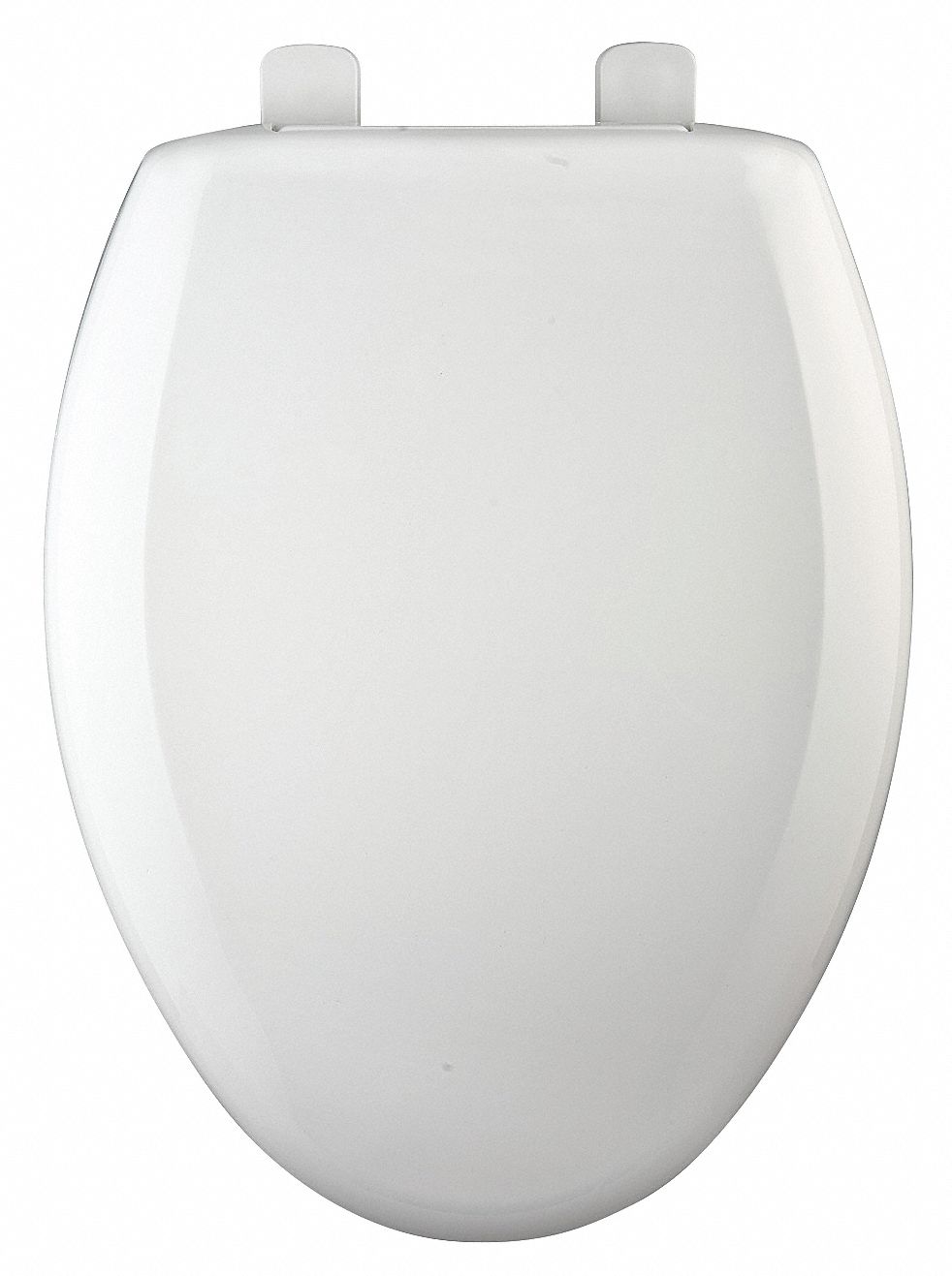 Toilet Seat, Elongated, 18-5/8 In, White