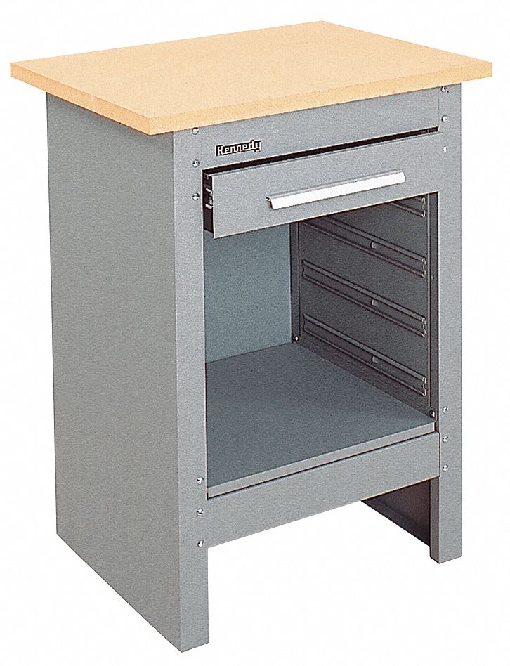 Tool Stand, HD, 1 Drwr, 26Wx34Hx20L, Gray