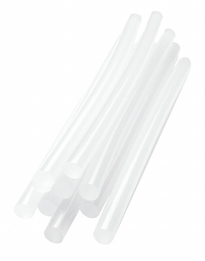 Hot Melt Glue Stick, 1/2 x 10, Clear, PK396