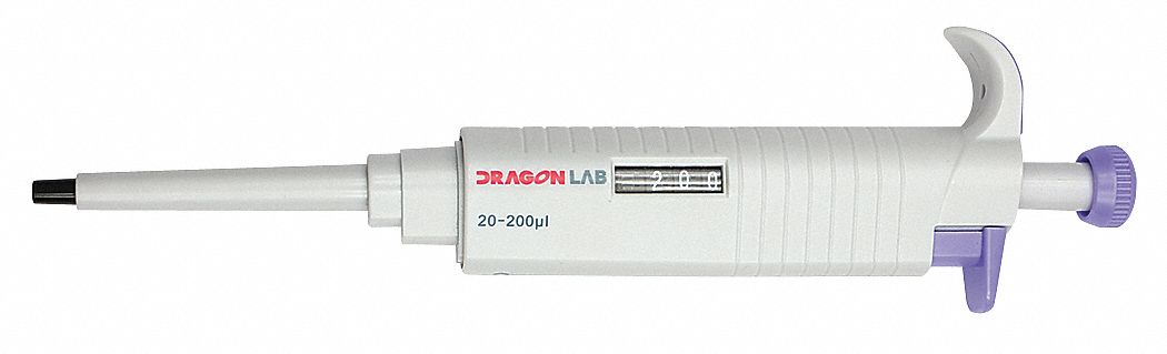 Micropette Plus, Single, 0.1-2.5Mu, Poly