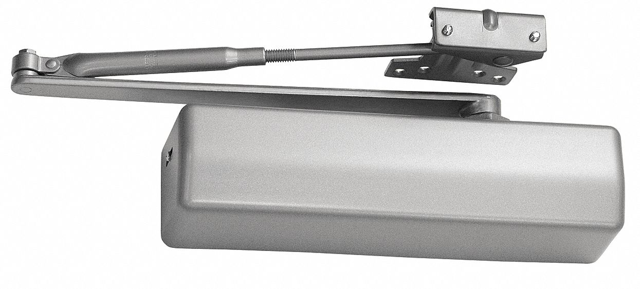 Door Closer, Aluminum, 11-5/8 In.