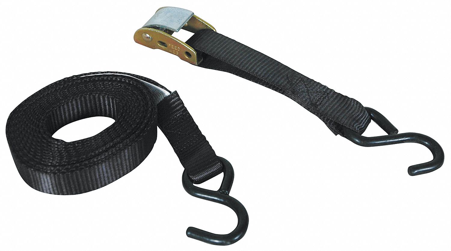 Tie-Down Strap, Cam Buckle, 12ftx1In, 400lb