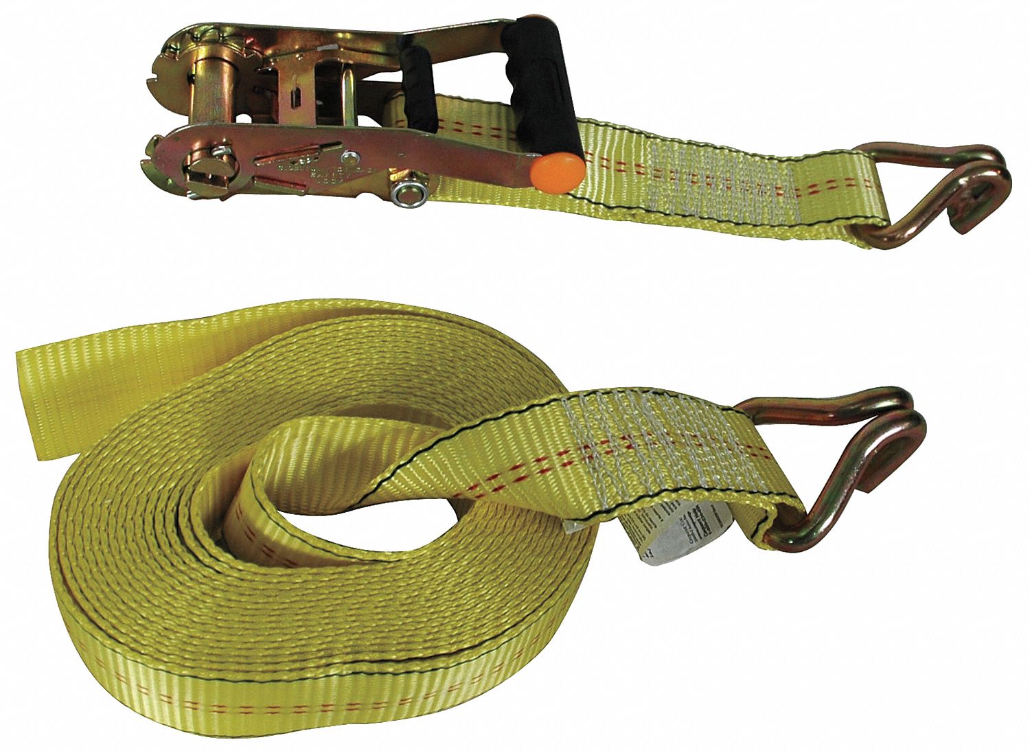 Tie-Down Strap, Ratchet, 25ft x 2In, 3330lb