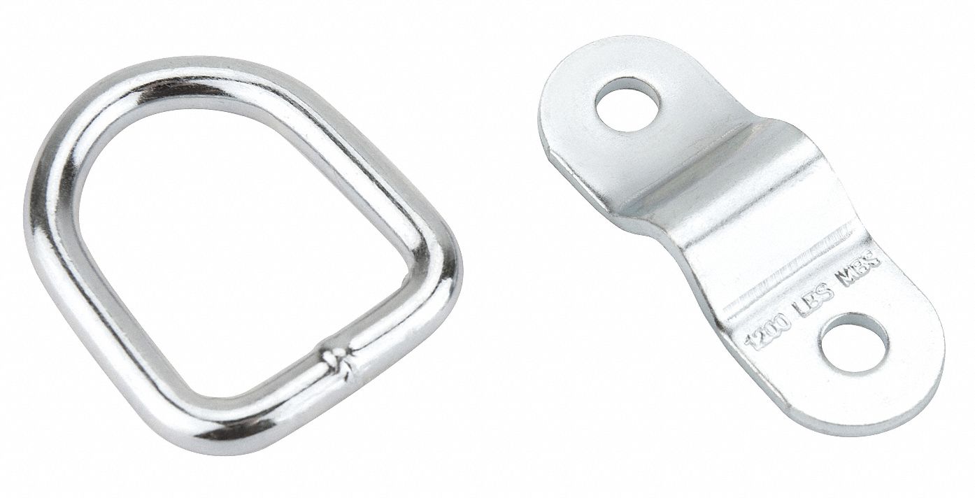 D-Rings Anchor, 400 Lb