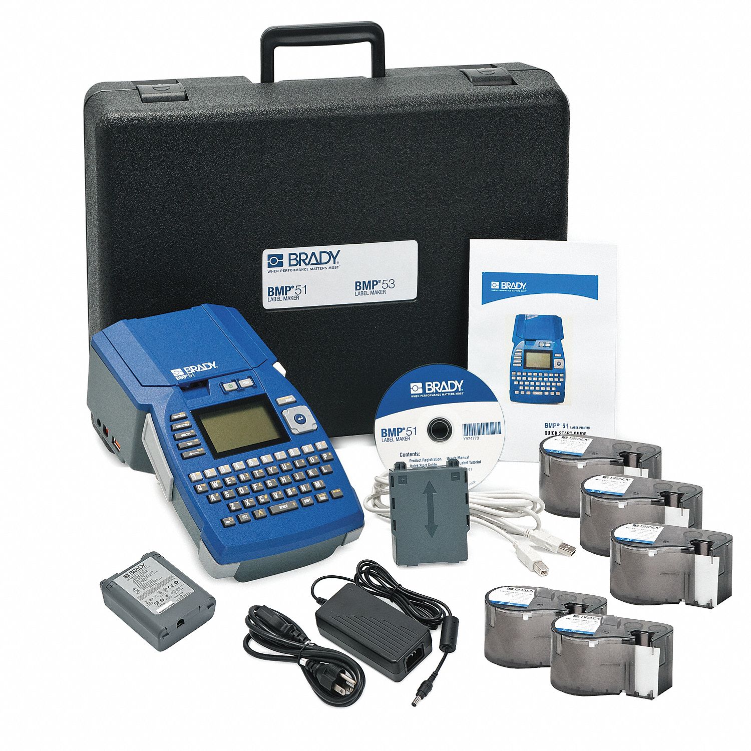 BMP51 Label Maker Voice/Data Kit