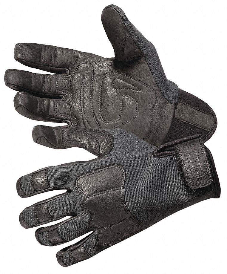 Glove, Cut Resistant, Kevlar, M, Black, Pr