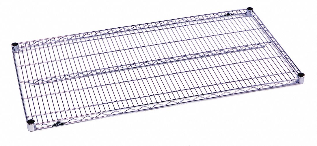 Wire Shelf, 21x36 in., Zinc Plated