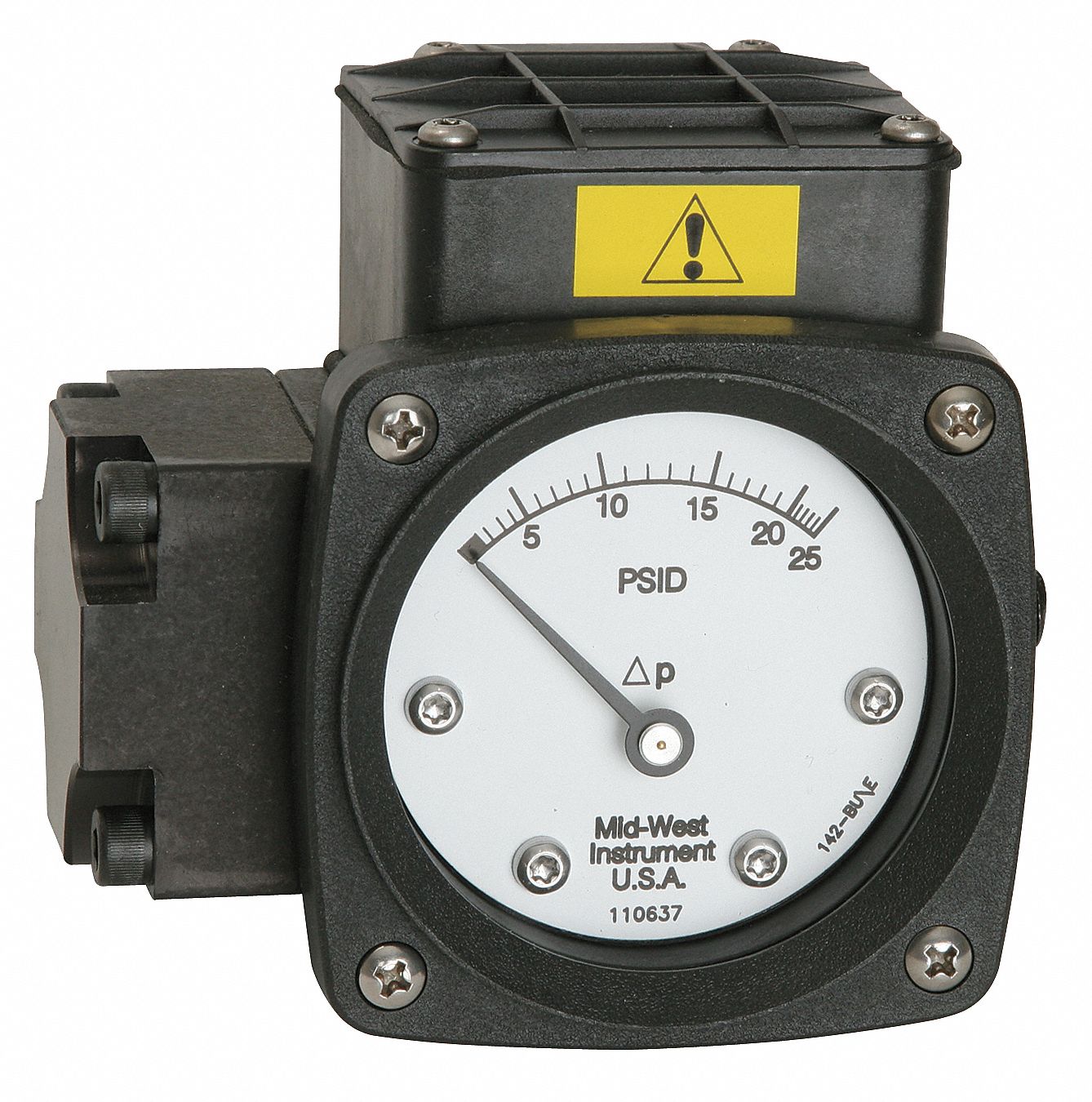 NEMA 4X DP Switch, 3000 PSI, 0 to 100 H2O