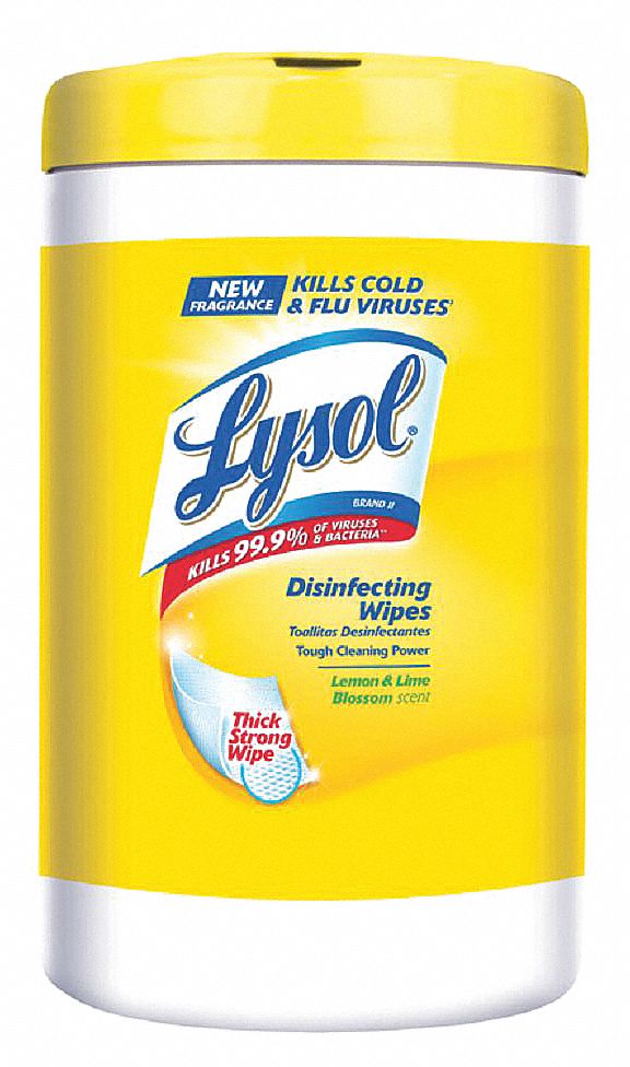 Disinfecting Wipes, Canister, PK 6