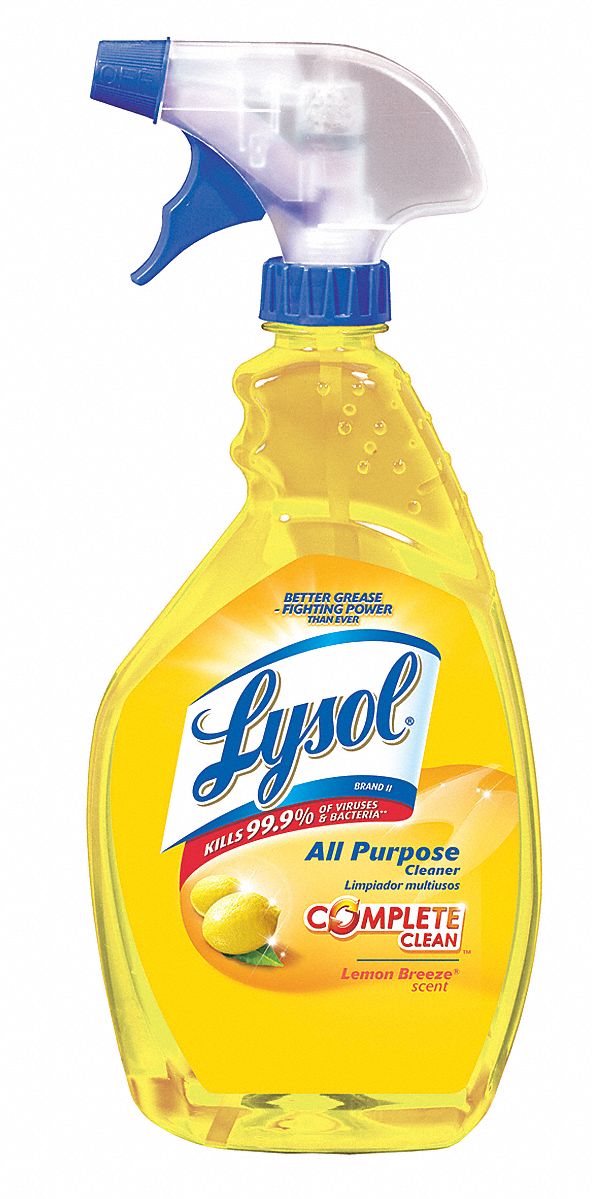 All Purpose Cleaner, 32 oz, Lemon Br, PK 12