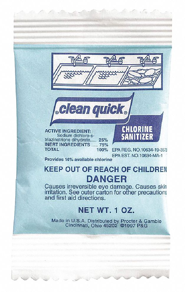 Sanitizer, 1 oz, PK 100