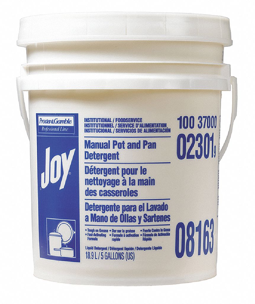 Dishwashing Detergent, 5 gal., Lemon