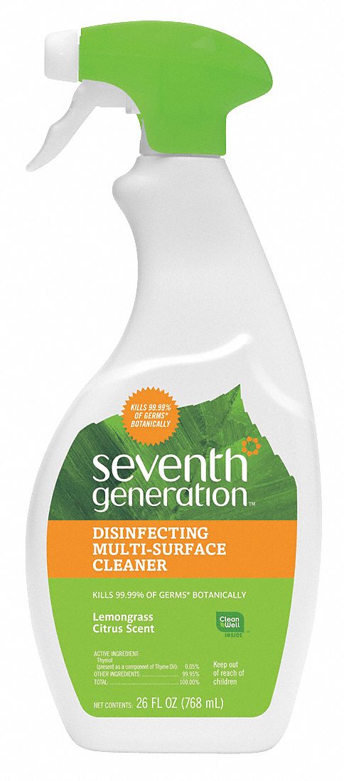 Disinfectant Cleaner, 26 oz, PK 8