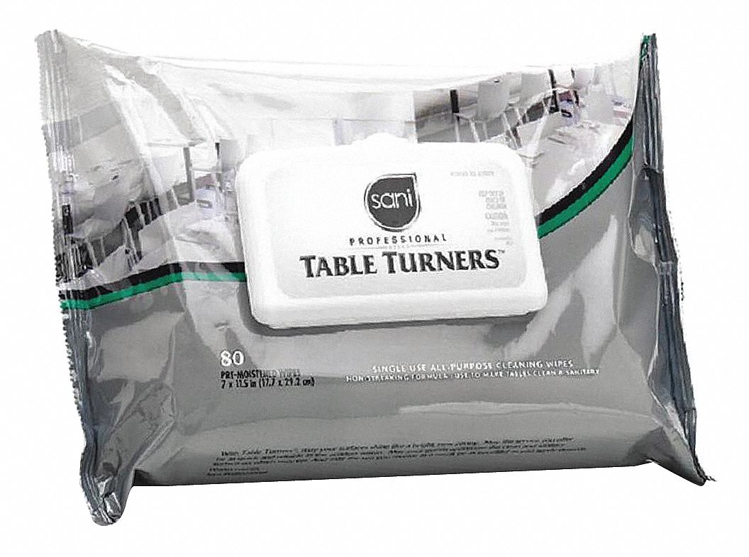 Food Service Wipes, White, Fresh, PK 960