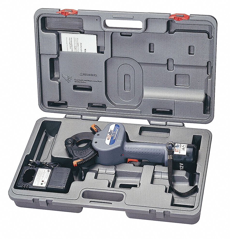 Cable Cutter, 12V NiCd, 750MCM, 14 In L
