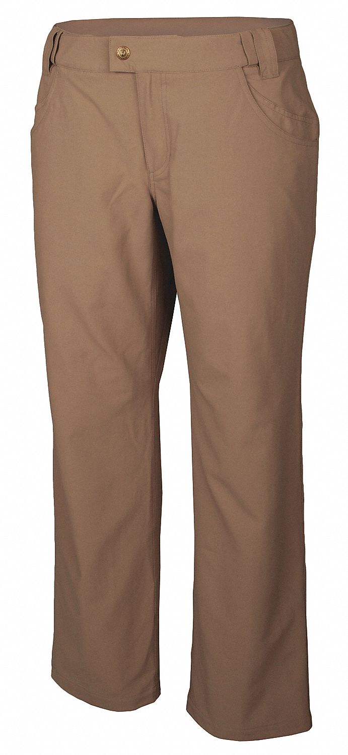 Pant, Womens, Nylon, Khaki, 32x35